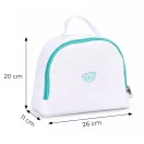 Játék orvosi szett, ECOTOYS HM328789, készlet gyerekeknek, 26 db, fa, orvosi táskával, készségfejlesztő szerepjáték, 3 éves kortól, éles élek nélkül
