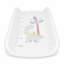 Pelenkázó lap, ECOTOYS HA-T09, dinoszaurusz mintás, 85 x 50 cm, kontúros, merev HDF merevítéssel, PVC felületű, könnyen tisztítható, magasságmérővel