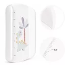 Pelenkázó lap, ECOTOYS HA-T09, dinoszaurusz mintás, 85 x 50 cm, kontúros, merev HDF merevítéssel, PVC felületű, könnyen tisztítható, magasságmérővel