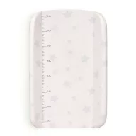   Pelenkázó lap, ECOTOYS HA-T09, csillag mintás, 85 x 50 cm, kontúros, merev HDF merevítéssel, PVC felületű, könnyen tisztítható, magasságmérővel