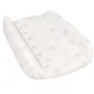 Pelenkázó lap, ECOTOYS HA-T09, csillag mintás, 85 x 50 cm, kontúros, merev HDF merevítéssel, PVC felületű, könnyen tisztítható, magasságmérővel