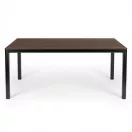 Kerti asztal, MultiGarden NSAK-180-2-1, barna, 180 x 90 cm, 8 személyes, magasság: 74 cm, Polywood kompozit asztallap, porszórt acél váz, teherbírás: 100 kg