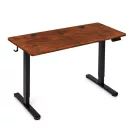 Számítógépasztal, ModernHome JSD-B5-1-16, antik tölgy, 120 x 60 cm, 72–118 cm elektromosan állítható magasság, fa és fém anyagból, teherbírás: 70 kg