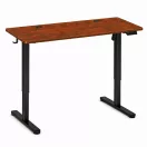 Számítógépasztal, ModernHome JSD-B5-1-16, antik tölgy, 120 x 60 cm, 72–118 cm elektromosan állítható magasság, fa és fém anyagból, teherbírás: 70 kg