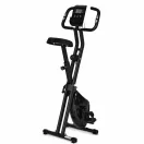 Szobakerékpár, MOVEPRO TH-FB50, fekete, összecsukható, 6 funkciós kijelző, 8 fokozatú ellenállás, csúszásgátló pedálok, 120 kg teherbírás