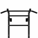 Bordásfal, MOVEPRO TH-GL228, fekete, 228 x 115 x 39 cm, húzódzkodó rúddal, szénacél váz, 250–300 kg teherbírás, falra szerelhető
