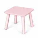 Gyerek fésülködőasztal, ECOTOYS TL106008, rózsaszín, 59 x 38,5 x 91 cm, fa és MDF, LED-es tükörrel, fiókkal, 6 db kiegészítővel, 3 éves kortól