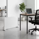 Elektromos fűtőpanel, Bauerkraft H-709, fehér, 1200 W, 120 x 60 x 2 cm, infravörös FIR technológia, WiFi (Tuya) és távirányító, beépített termosztát, falra/mennyezetre szerelhető