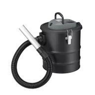   Elektromos hamuporszívó, Bauerkraft H-751, 800 W, tartály: 15 l, dupla HEPA szűrő, langyos hamuhoz is, festett acél tartály