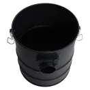 Elektromos hamuporszívó, Bauerkraft H-751, 800 W, tartály: 15 l, dupla HEPA szűrő, langyos hamuhoz is, festett acél tartály