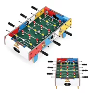   Csocsóasztal, ECOTOYS HM328956, 69 x 35 x 20 cm, 6 fém rúd játékosfigurákkal, 2 labdával, kézi gólszámlálók, kényelmes fogantyúk, 3 éves kortól