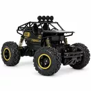 Távirányítós autó, ROCK CRAWLER HC402895, 25,5 x 17,5 x 15 cm, 1:16 méretarány, 4x4 összkerékhajtás, 4,8 V 2000 mAh akkumulátorral, USB-s töltéssel, 50 m hatótáv, 3 éves kortól