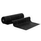 Gyomgátló agroszövet, Multi Garden WEED135-M5, fekete, 1,6 x 100 m, 160 m², 135 g/m², UV-álló polipropilén, víz- és levegőáteresztő, 32 cm-enkénti segédvonalakkal, 50 db 15 cm-es rögzítő cövekkel
