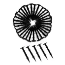 Gyomgátló agroszövet, Multi Garden WEED135-M5, fekete, 1,6 x 100 m, 160 m², 135 g/m², UV-álló polipropilén, víz- és levegőáteresztő, 32 cm-enkénti segédvonalakkal, 50 db 15 cm-es rögzítő cövekkel