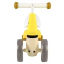 Háromkerekű futóbicikli, ECOTOYS LB1603 zsiráf, sárga, EVA habkerekek 14 cm, műanyag váz, ülésmagasság: 25 cm, kormányfordulás határoló, 12 hónapos kortól