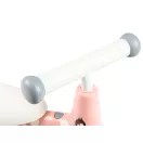 Háromkerekű futóbicikli, ECOTOYS LB1603 flamingó, rózsaszín, EVA habkerekek 14 cm, műanyag váz, ülésmagasság: 25 cm, kormányfordulás határoló, 12 hónapos kortól