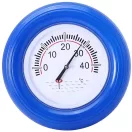 Hőmérő, Poolx, nagy körszámlapos medencéhez, kék, úszó kivitel, húzózsinórral, Celsius skála 0–40 °C