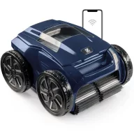   Medencetisztító robot, Zodiac Alpha iQ RA 6800 iQ, 15 x 7 m medencéhez, padló-, fal- és vízvonaltisztítás, Wi-Fi vezérlés, ciklonos szívórendszer, 4 kerék meghajtás, szállítókocsival