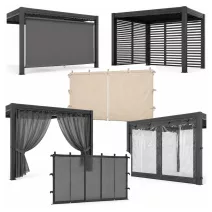 Pergola oldalfal