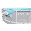 Medence belső fólia, Intex Prism Frame, 366 x 99 cm, szürke, kerek, 3 rétegű PVC, leeresztő szeleppel, szűrő csatlakozással (10086)