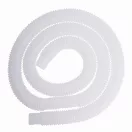 Vízforgató gégecső, Intex, 3 m - 32 mm, fehér, rugalmas, műanyag, 1.1/4″ csatlakozás (10399)
