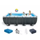INTEX UltraSet XTR négyszögletű medence 549 x 274 x 132 cm homokszűrővel (26356)