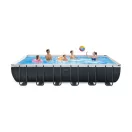 INTEX UltraSet XTR négyszögletű medence 732 x 366 x 132 cm homokszűrővel és sóbontóval (26368)