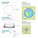 INTEX MetalPrism Pool medence 305 x 76 cm (26700)