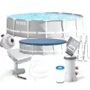 INTEX MetalPrism Set medence 427 x 107 cm (26720)