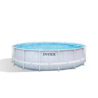 INTEX MetalPrism Set Chevron medence 488 x 122 cm (26746)