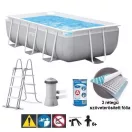 INTEX MetalPrism Set négyszögletű medence 300 x 175 x 80 cm (26784)