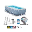 INTEX MetalPrism Set négyszögletű medence 400 x 200 x 122 cm (26790NP)