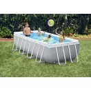 INTEX MetalPrism Set négyszögletű medence 400 x 200 x 122 cm (26790NP)