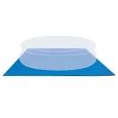 INTEX medence alátétfólia 4,7m x 4,7m (28048)