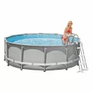 Biztonsági medence létra 4 fokos 132cm magas medencékhez (28077)