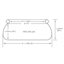 Felfújható medence, Intex Easy Set, 183 x 51 cm, kék, kerek, PVC, UV-álló, 880 l (28101)