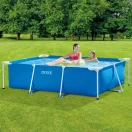 INTEX Metal medence 220 x 150 x 60 cm, kék (28270)