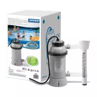   Medence fűtés, INTEX, 3 kW, elektromos, 32 mm csatlakozás, max. 35 °C vízhőmérséklet, 4, 57 m medenceátmérőig, 2-4 m3/h vízforgatóhoz (28684)