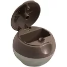 Vegyszeradagoló, INTEX, PureSPA, 6 cm átmérő, barna/bézs, úszó, szabályozó gyűrűs, max. 3,8 cm tablettákhoz, korrózióálló polipropilén (29044)