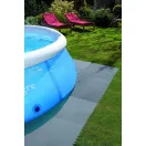 INTEX medence szőnyeg, 5mm, 2 m2/csomag, szürke (29084)