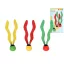 Víz alatti játék, Intex, Mókás labdák, 19 × 4 cm, többszínű, neoprén szalagokkal, búvárjátékhoz, süllyedő kialakítással (55503)