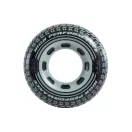 Úszógumi, Intex, Monster Truck Tube, 114 cm, többszínű, felfújható, Monster Truck mintás, fogantyúkkal (56268)