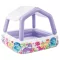 Felfújható medence, Intex Sun Shade, 157 x 157 x 122 cm, kék, levehető napellenzővel, 295 l, 2+ éves kortól (57470)