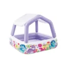 Felfújható medence, Intex Sun Shade, 157 x 157 x 122 cm, kék, levehető napellenzővel, 295 l, 2+ éves kortól (57470)