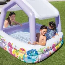 Felfújható medence, Intex Sun Shade, 157 x 157 x 122 cm, kék, levehető napellenzővel, 295 l, 2+ éves kortól (57470)