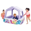 Felfújható medence, Intex Sun Shade, 157 x 157 x 122 cm, kék, levehető napellenzővel, 295 l, 2+ éves kortól (57470)