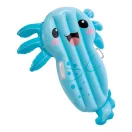 Gumimatrac, Intex, Axolotl, 109 × 94 × 14 cm, rózsaszín, axolotl formájú, fogantyúkkal (58159)