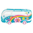 Gumimatrac, Intex Groovy Van, 178 × 91 × 23 cm, többszínű, furgon formájú, átlátszó ablakokkal (58728)