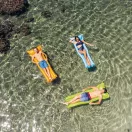 INTEX Economat Zöld gumimatrac 183 x 69cm (59703)