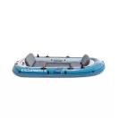 Felfújható csónak szett, Intex Excursion 4, 315 x 165 x 43 cm, kék, négyszemélyes, megerősített PVC, felfújható ülésekkel, pumpával és evezőkkel (66324)